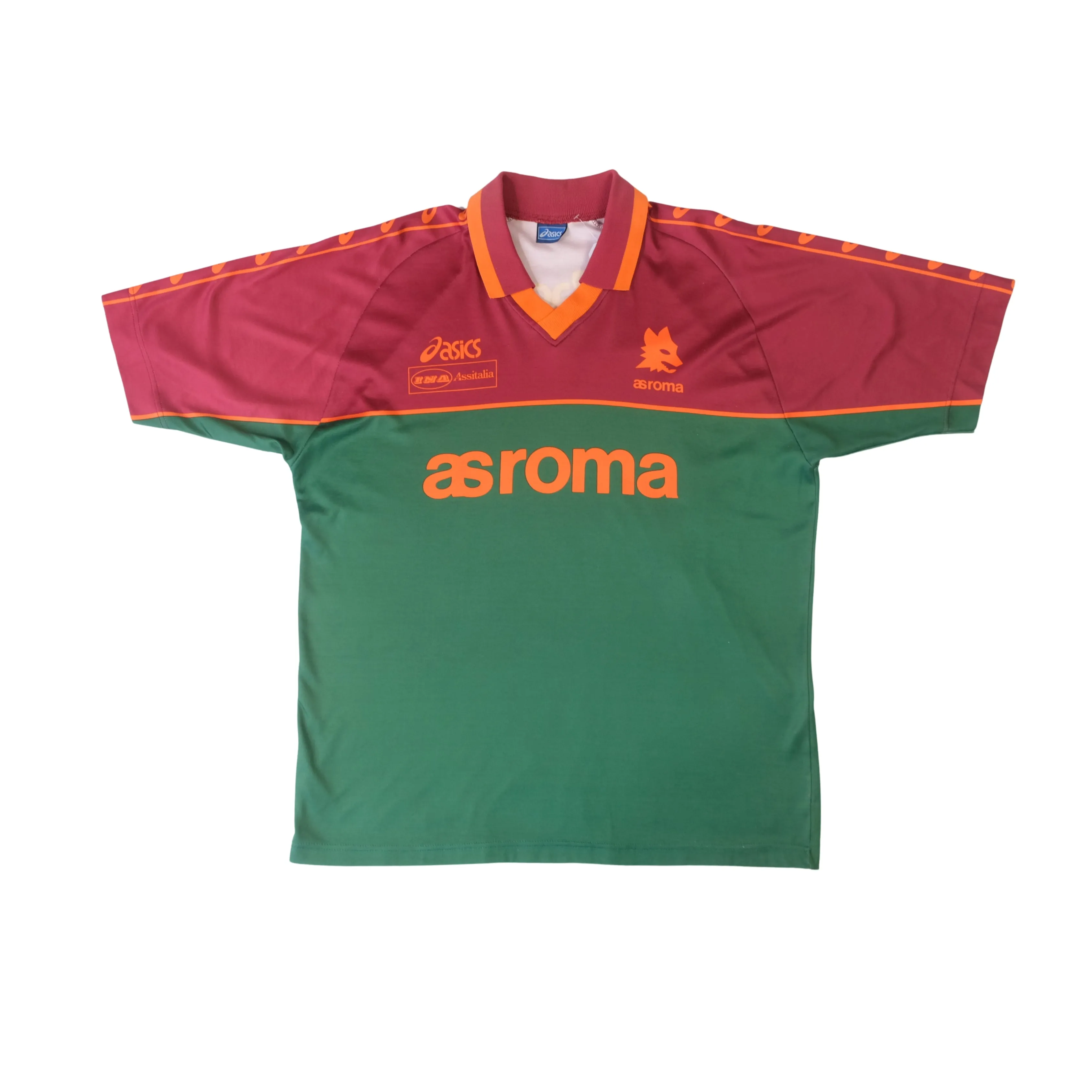 1995/96 Roma Training Shirt Asics (L)