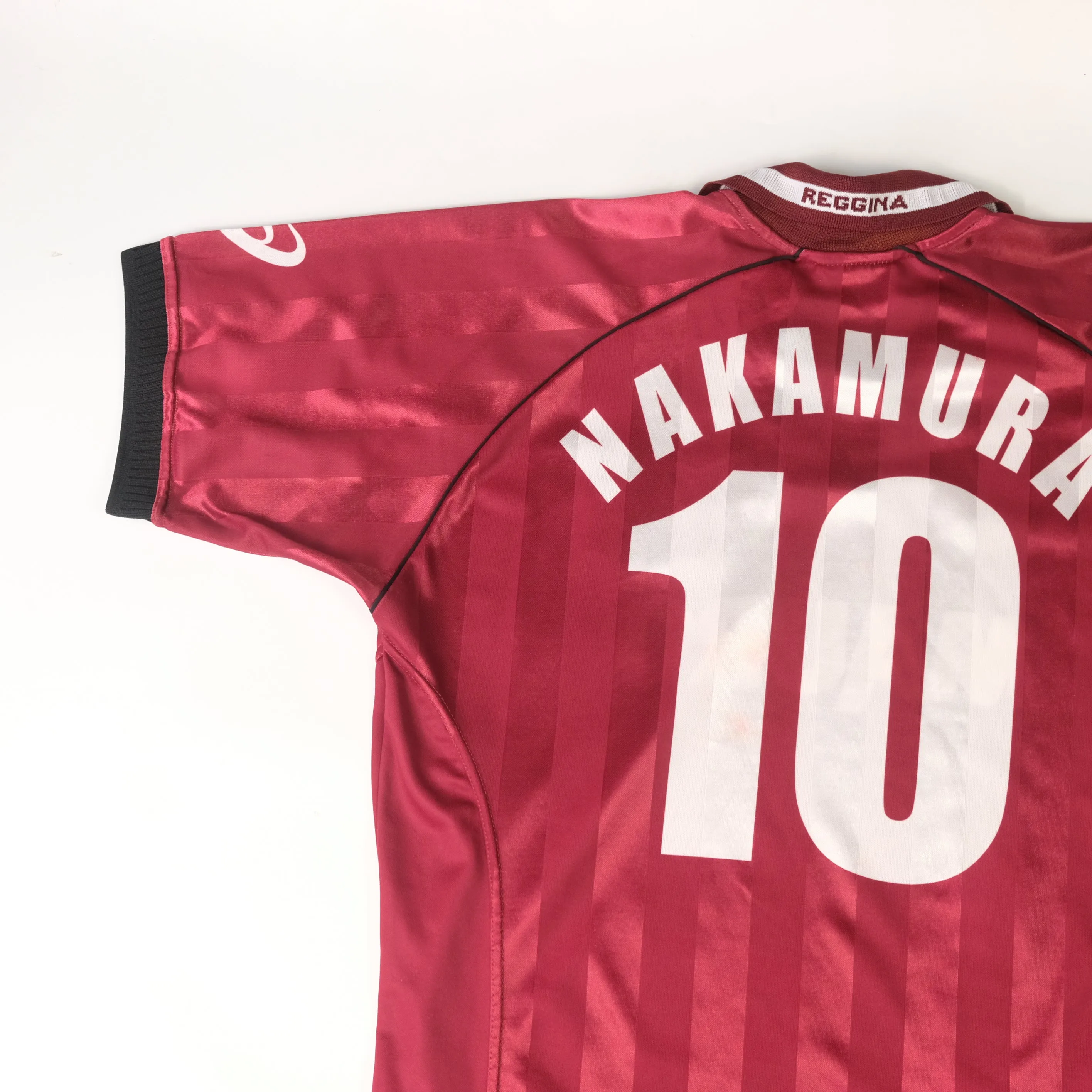 2002/03 Reggina Home Shirt Nakamura Asics (L)