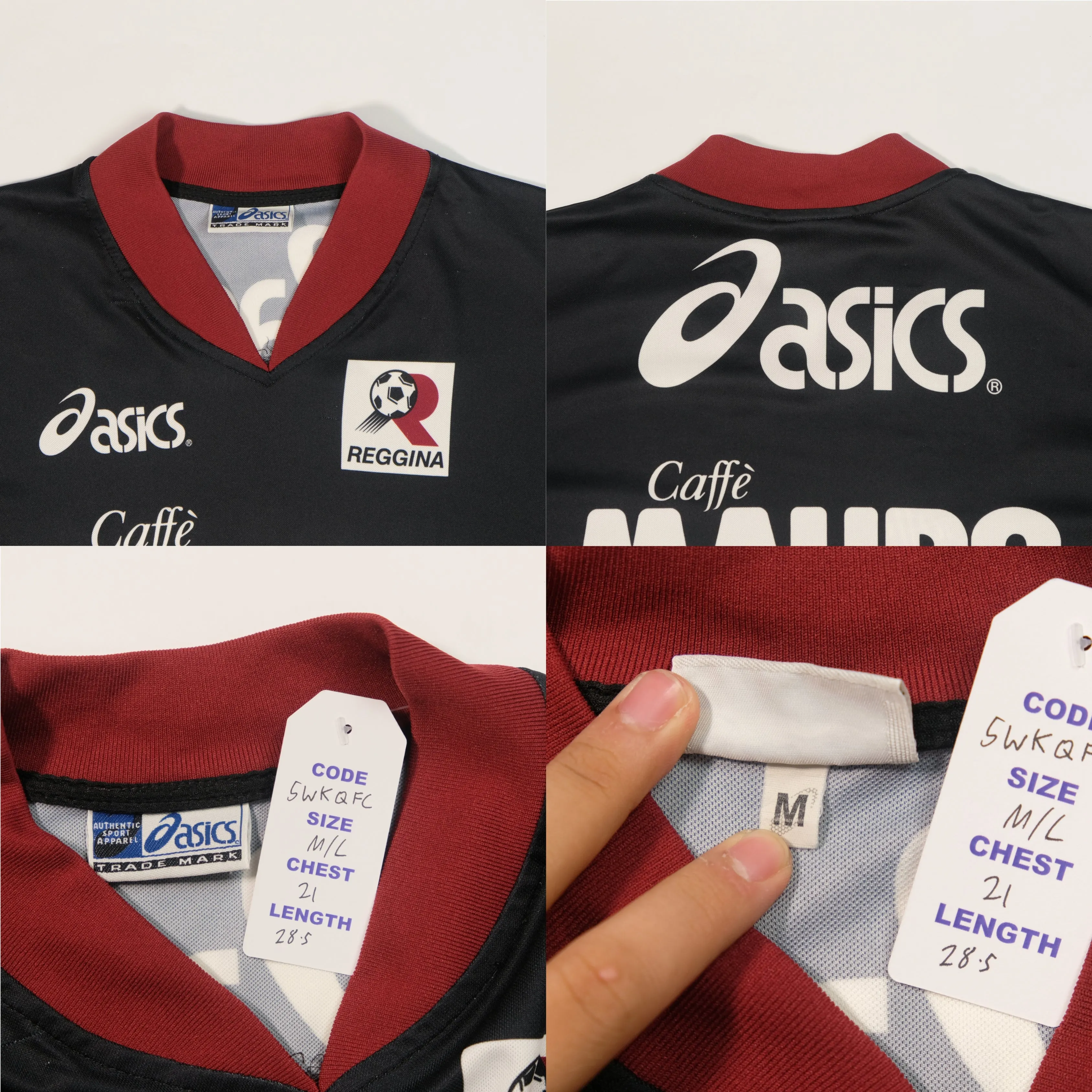 2002/03 Reggina Training Shirt Asics (M/L)