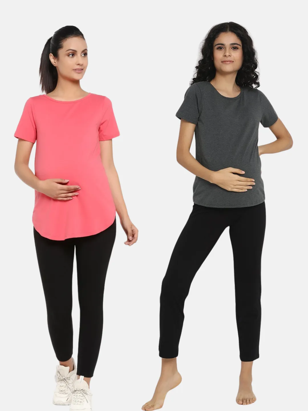 2pc. Maternity Set - Casual Pants + Leggings