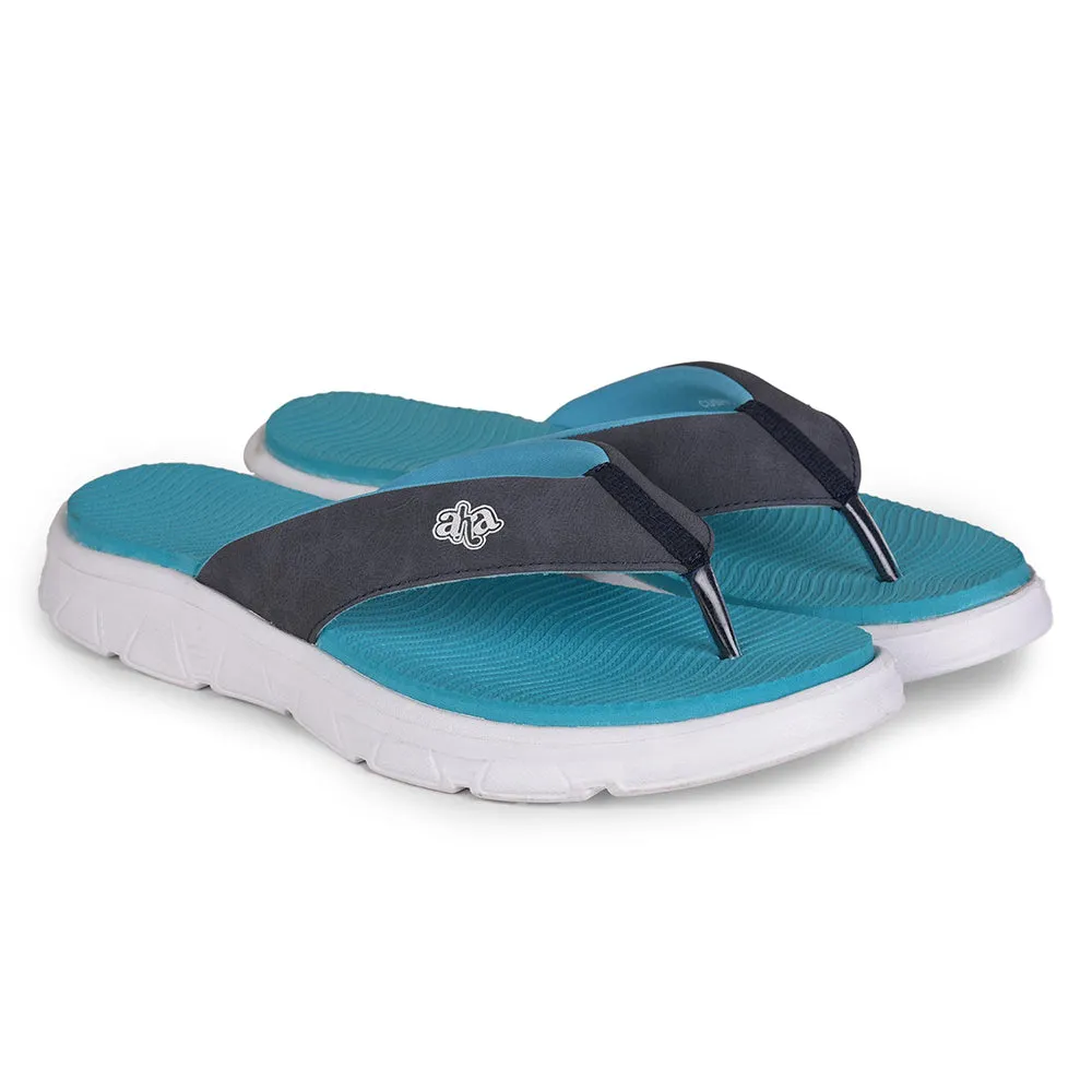 A-HA Casual Blue Slipper For Women Cushion-3N By Liberty