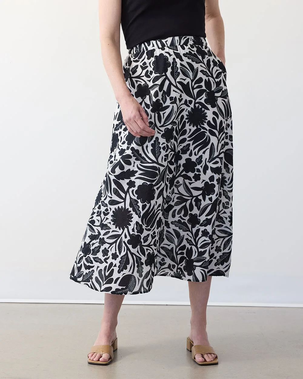 A-Line Maxi Skirt