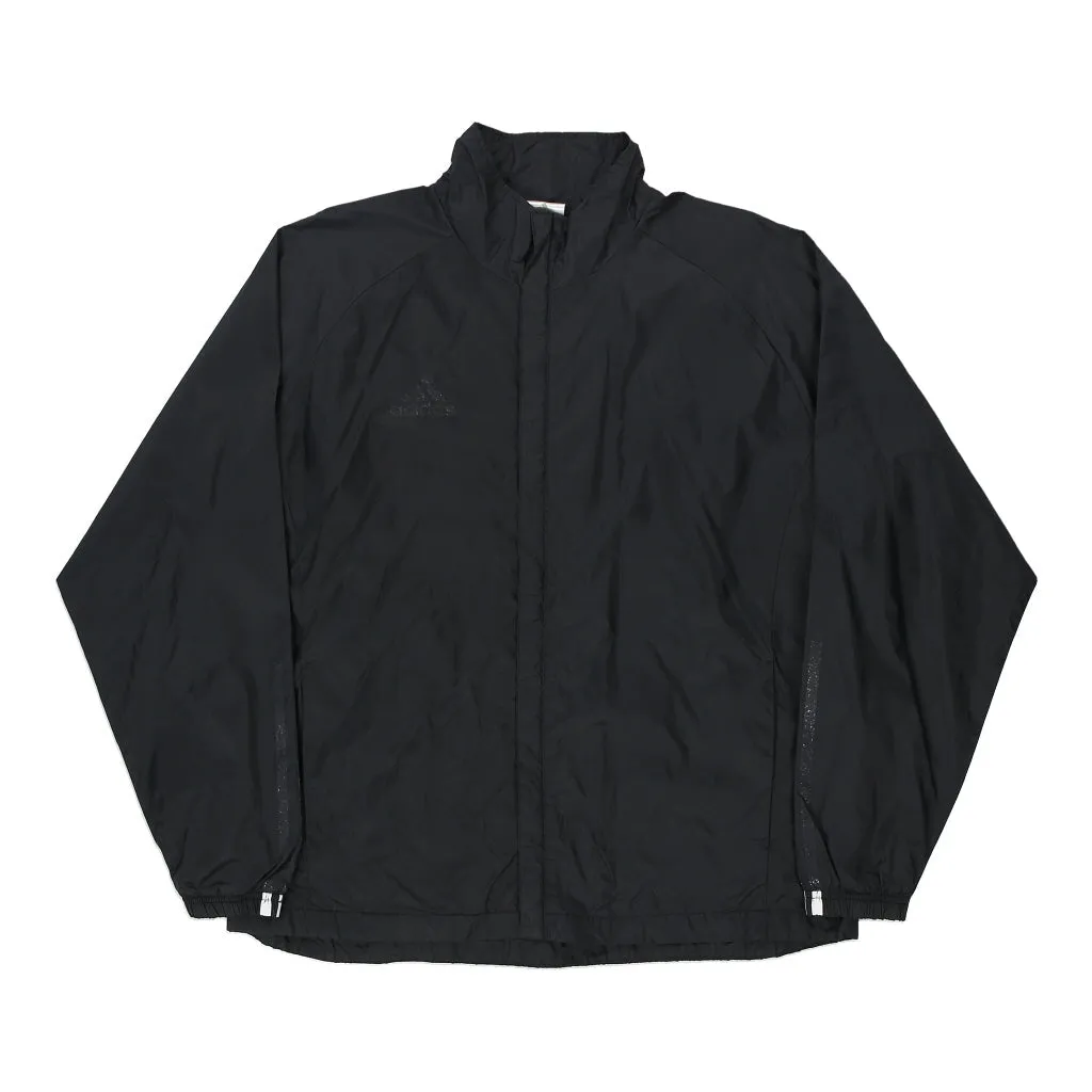 Adidas Jacket - Medium Black Polyester Blend