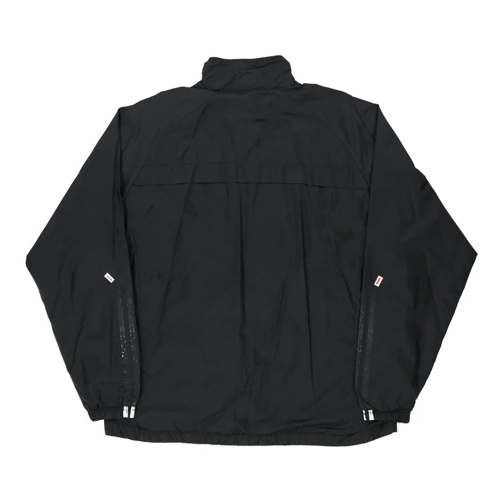 Adidas Jacket - Medium Black Polyester Blend