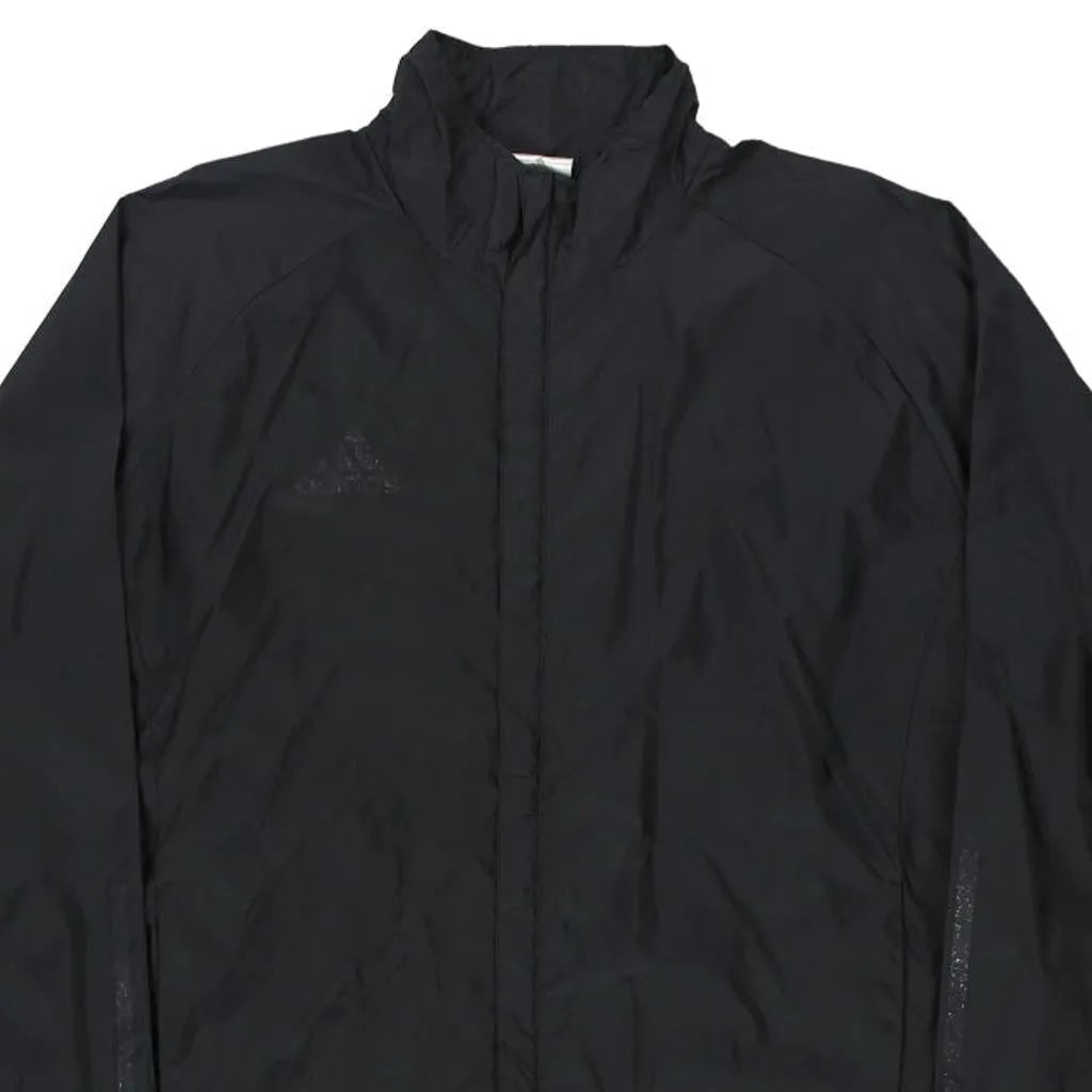 Adidas Jacket - Medium Black Polyester Blend