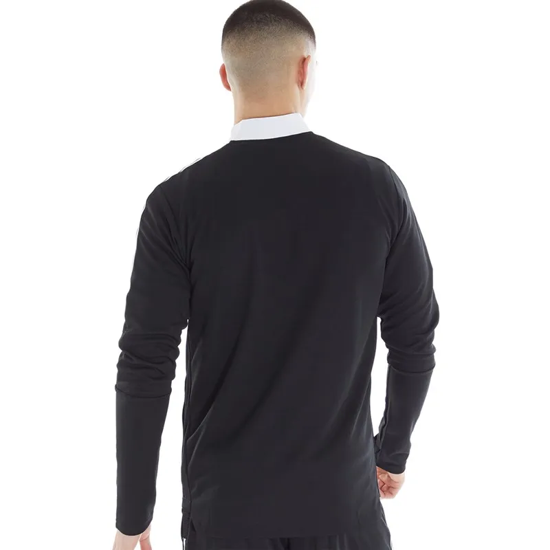 adidas Mens Tiro 21 Tracksuit Top Black/White