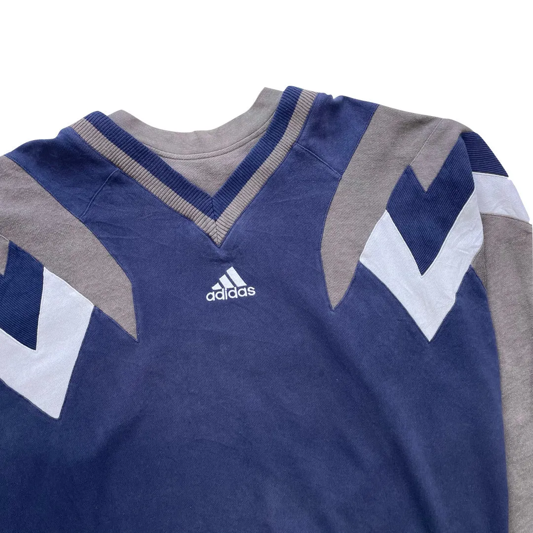 Adidas Navy Blue Sweatshirt