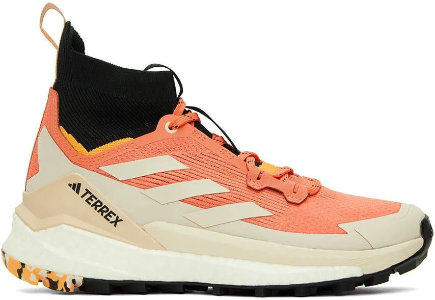 Adidas Originals Orange and wander Edition Free Hiker 2.0 Sneakers