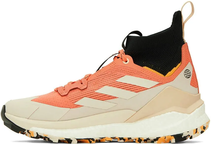 Adidas Originals Orange and wander Edition Free Hiker 2.0 Sneakers