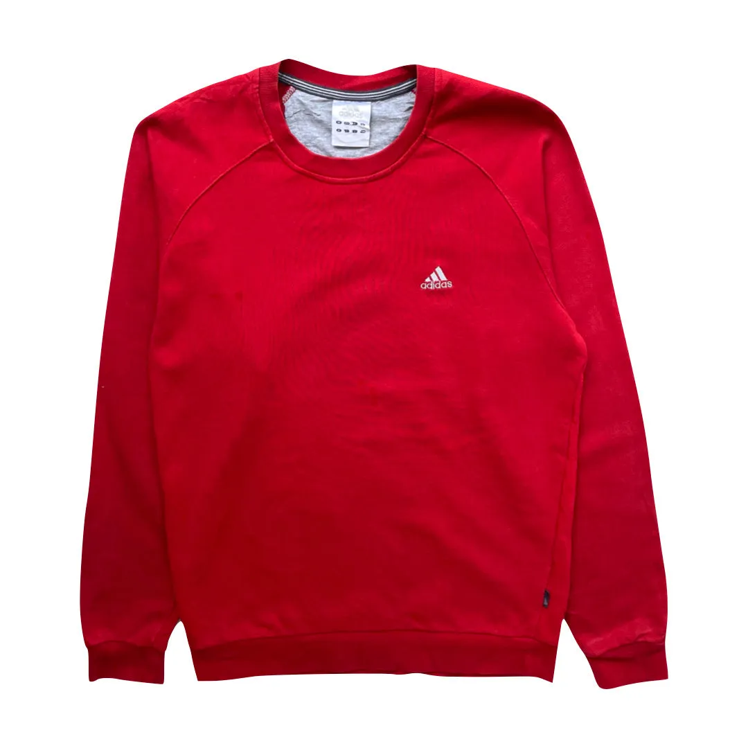 Adidas Red Sweatshirt