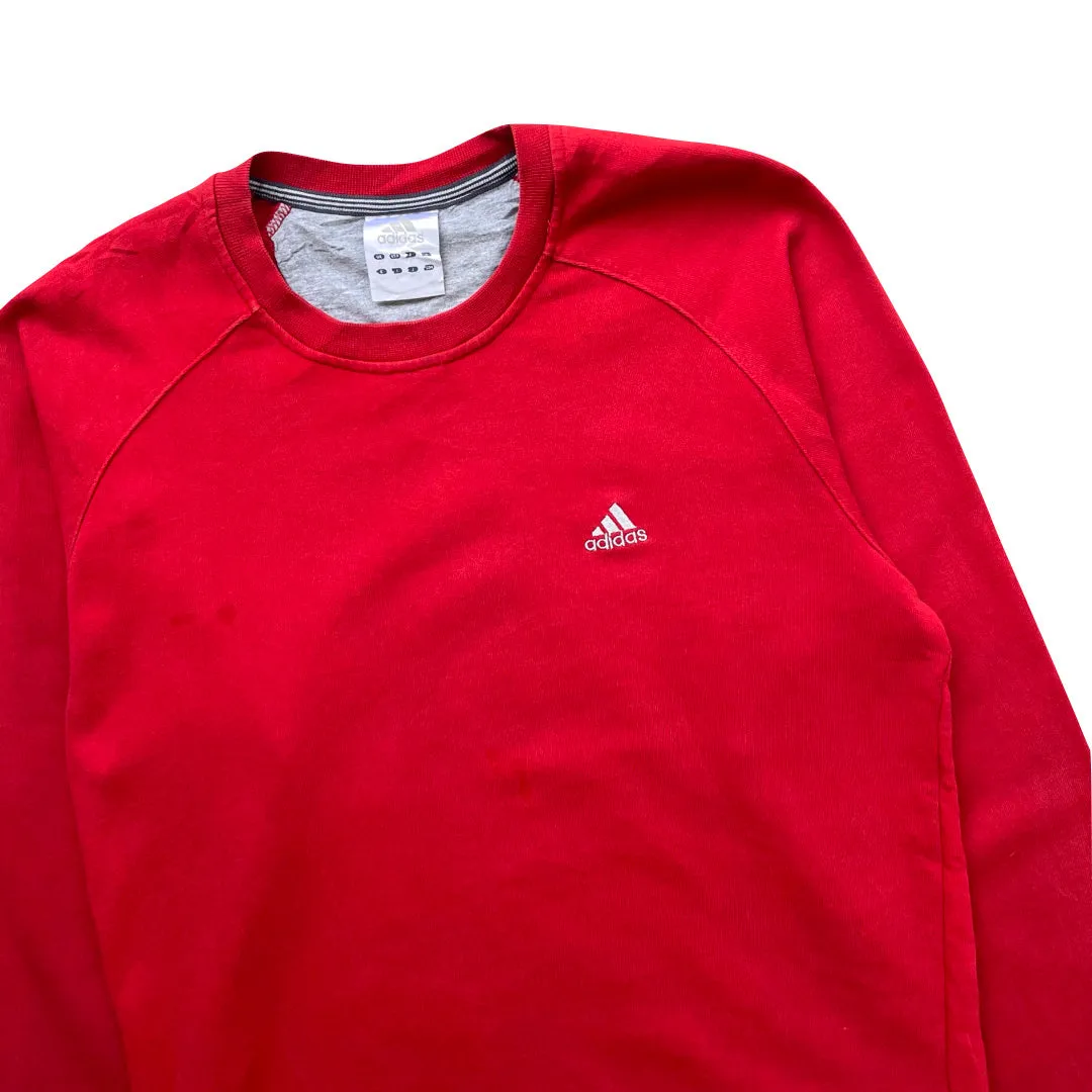 Adidas Red Sweatshirt