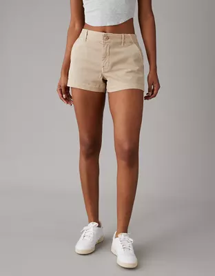 AE Stretch High-Waisted Trouser Short Short-