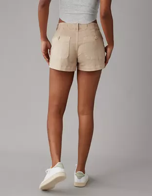 AE Stretch High-Waisted Trouser Short Short-