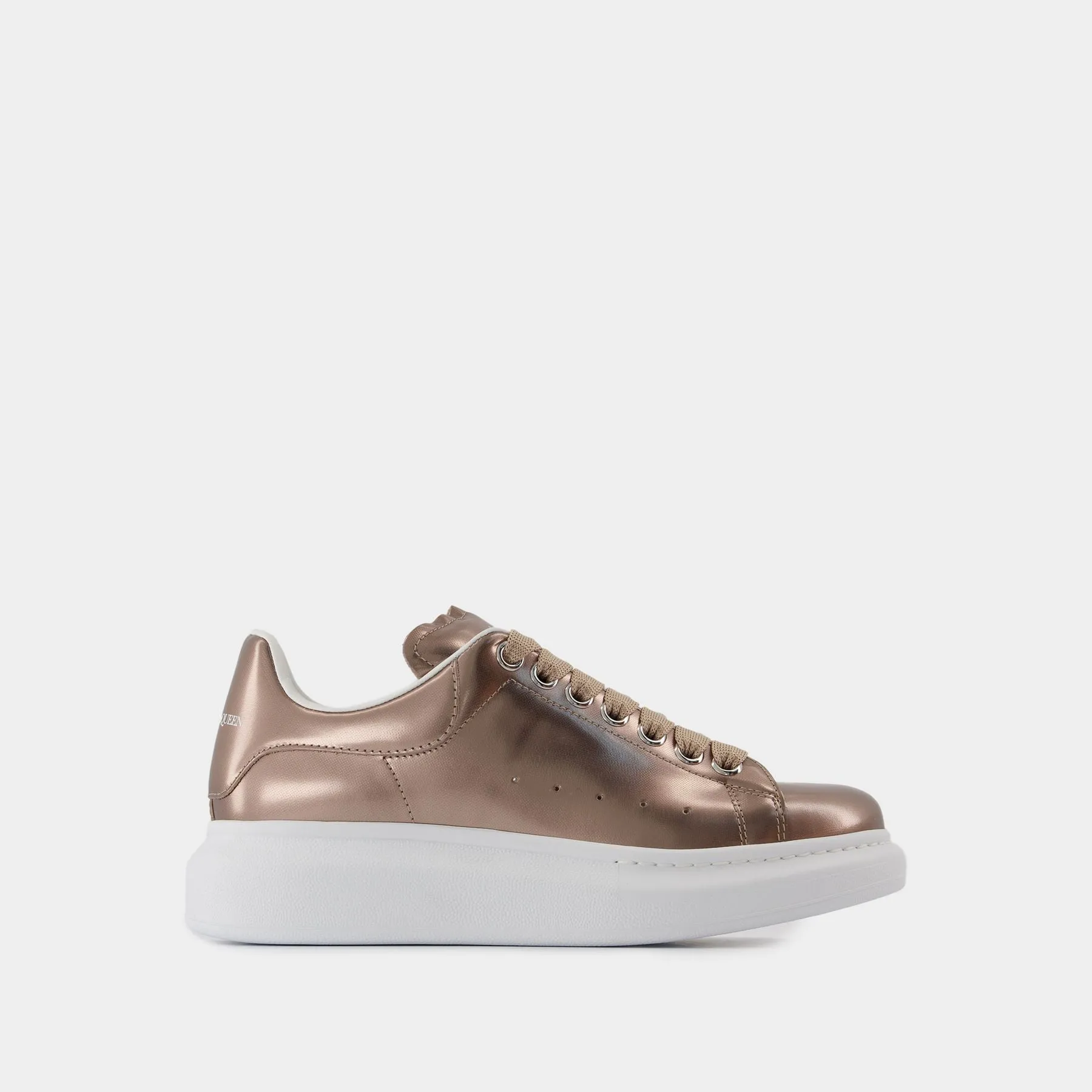 Alexander McQueen  Oversized Sneakers - Alexander McQueen - Leather - Beige