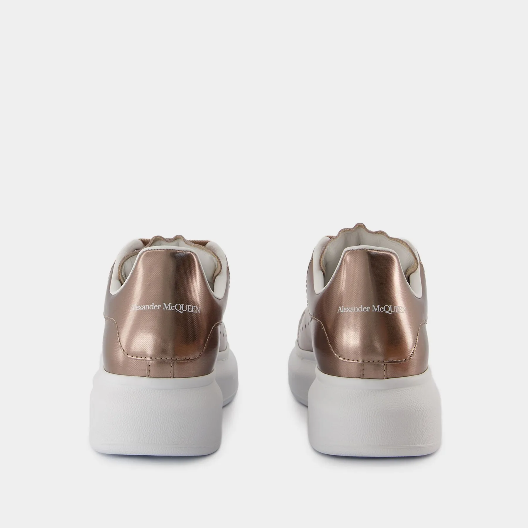 Alexander McQueen  Oversized Sneakers - Alexander McQueen - Leather - Beige