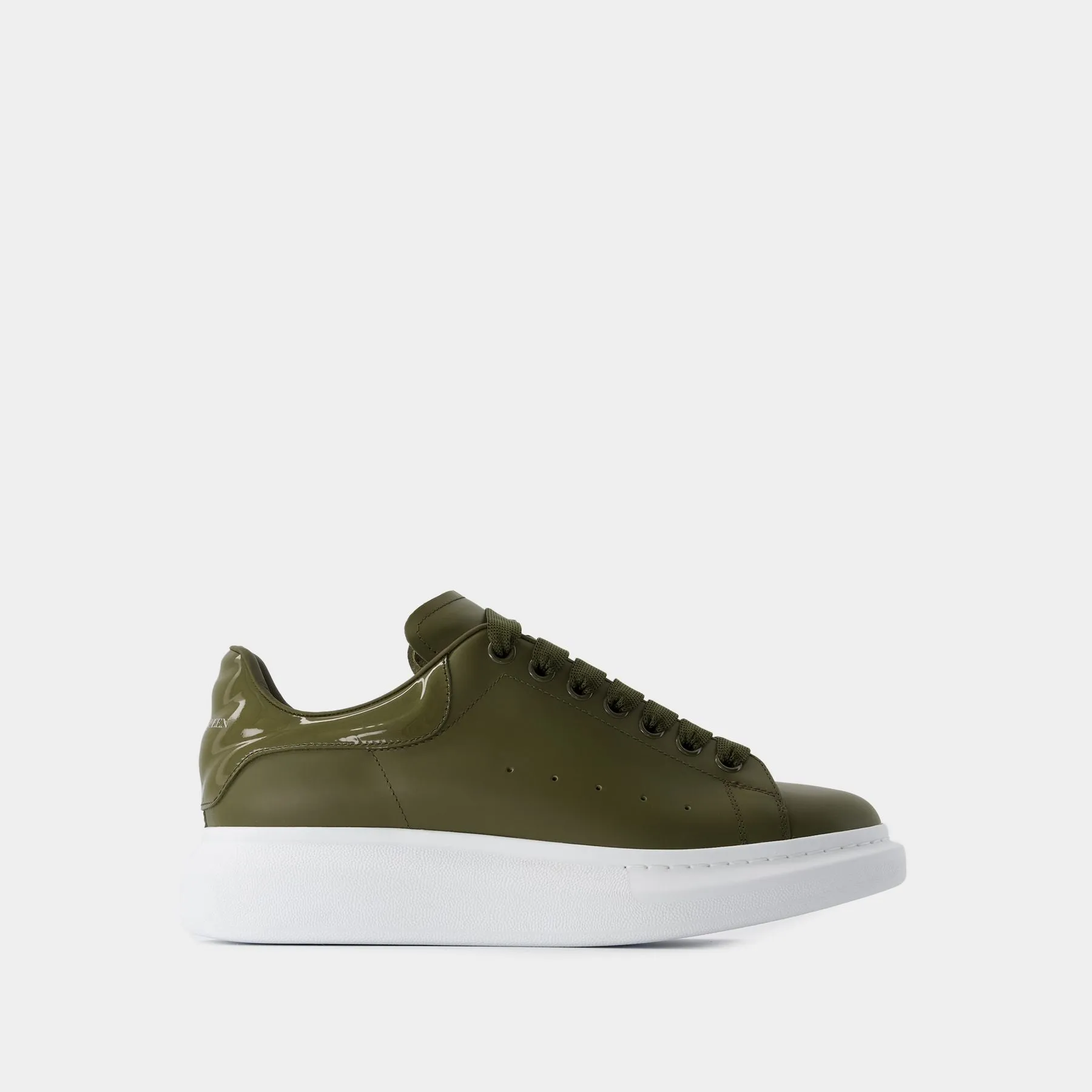 Alexander McQueen  Oversized Sneakers - Alexander McQueen - Leather - Khaki