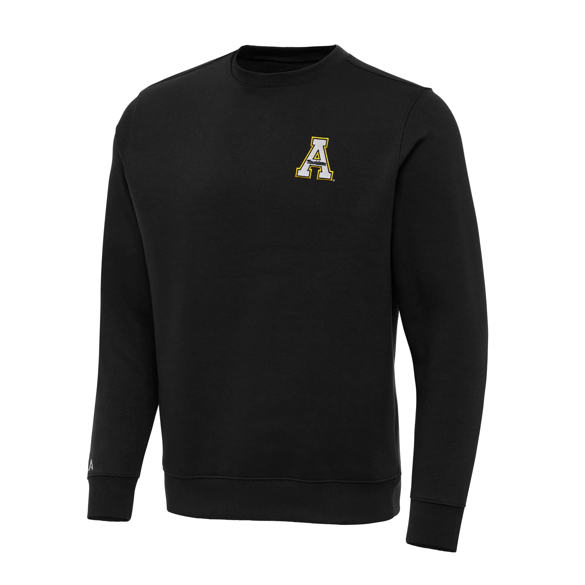 Antigua Appalachian State Mountaineers Black Big & Tall Victory Pullover Sweatshirt