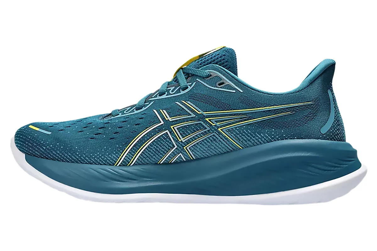 Asics Gel-Cumulus 26 D Evening Teal/Bright Yellow Mens