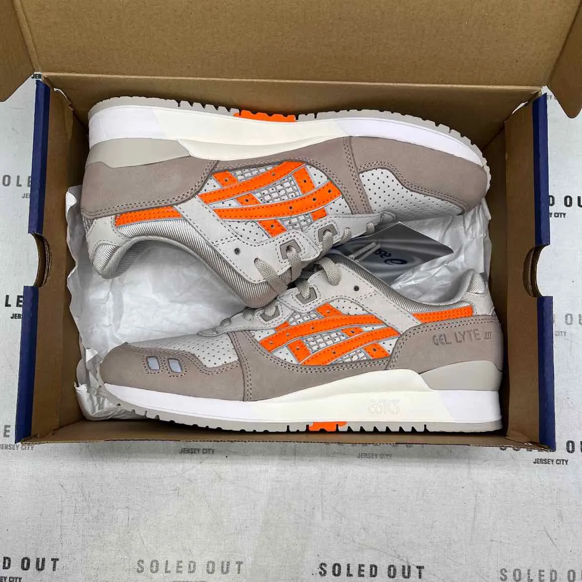 Asics Gel-Lyte 3 Super Orange 2023 New (Cond) Size 8