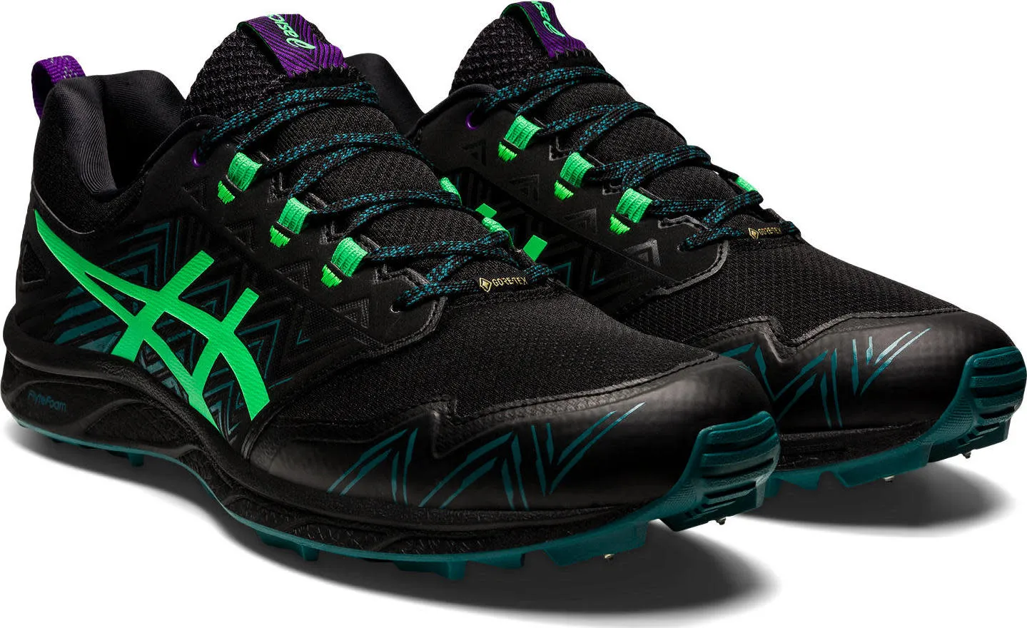 Asics Men's Gel-Fujisetsu 3 Gore-Tex Black/New Leaf | Buy Asics Men's Gel-Fujisetsu 3 Gore-Tex Black/New Leaf here | O