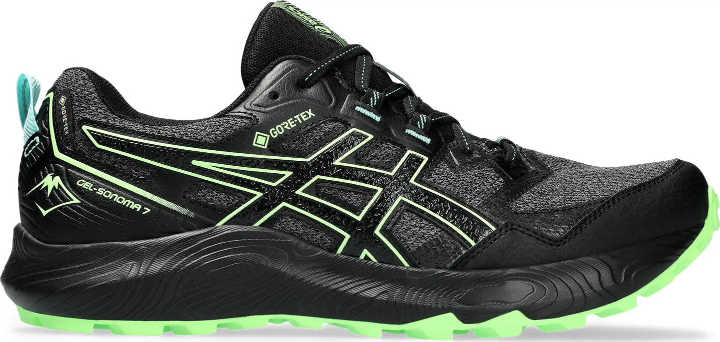 Asics Men's Gel-Sonoma 7 GORE-TEX Black/Illuminate Green | Buy Asics Men's Gel-Sonoma 7 GORE-TEX Black/Illuminate Gree