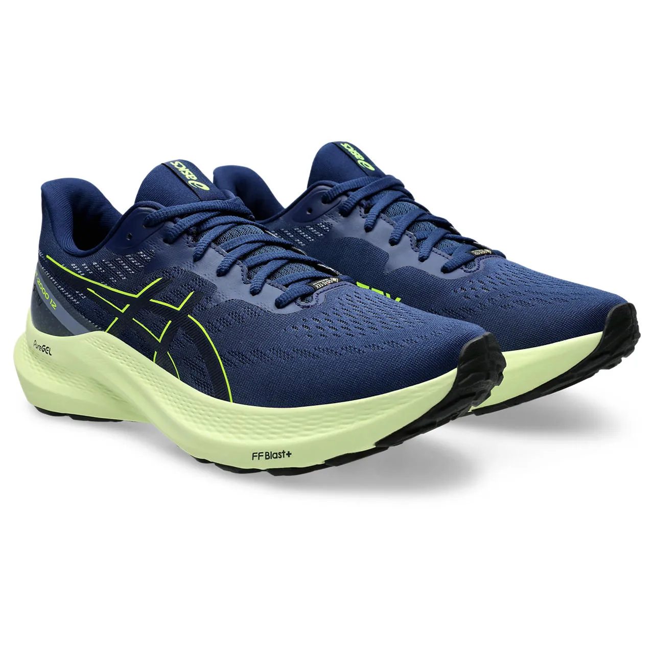 Asics Men's GT 2000 12 GORE-TEX Blue Expanse/Safety Yellow | Buy Asics Men's GT 2000 12 GORE-TEX Blue Expanse/Safety Y