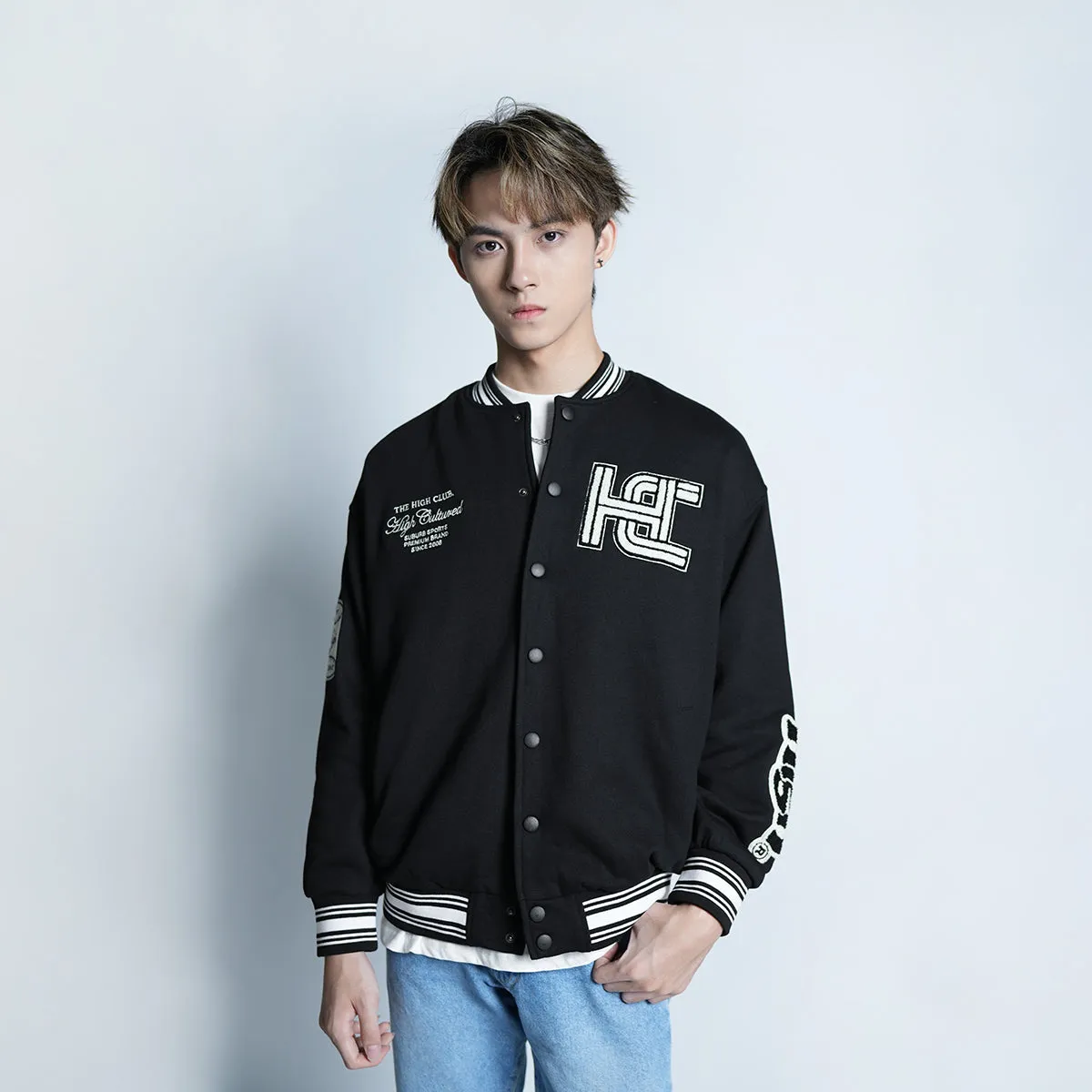 Athleisure High Club Varsity Jacket - 116