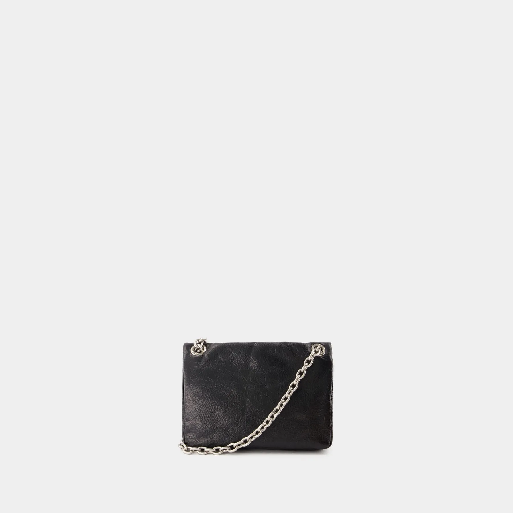 Balenciaga  Monaco Mini Shoulder Bag - Balenciaga - Leather - Black