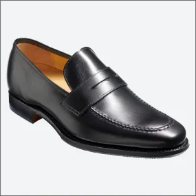 Barker Gates - Black Calf Penny Loafer/