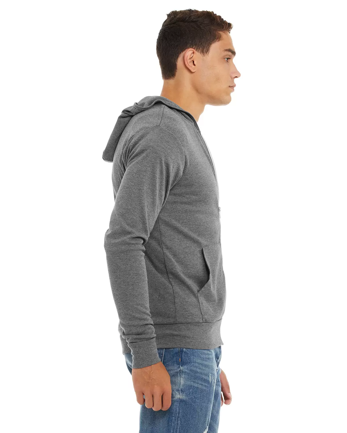 BELLA+CANVAS 3939 Unisex Tri-blend Lightweight Hoodie SKU: C3939