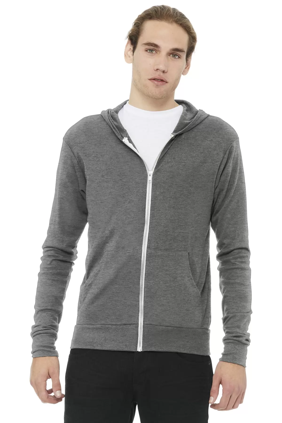 BELLA+CANVAS 3939 Unisex Tri-blend Lightweight Hoodie SKU: C3939