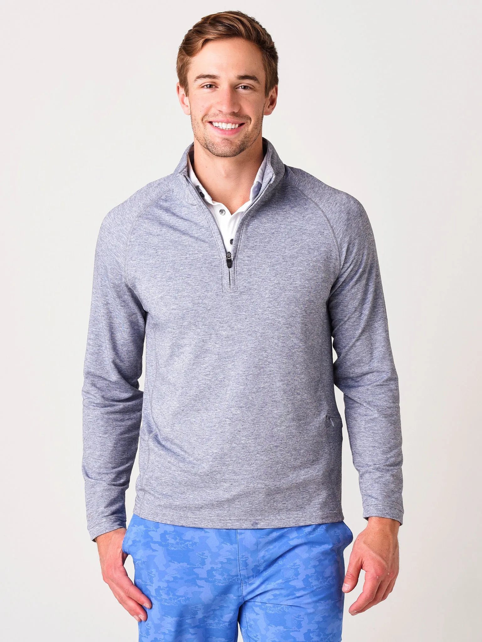     BONOBOS  Men's The Playthrough Performance Golf Half-Zip Pullover    