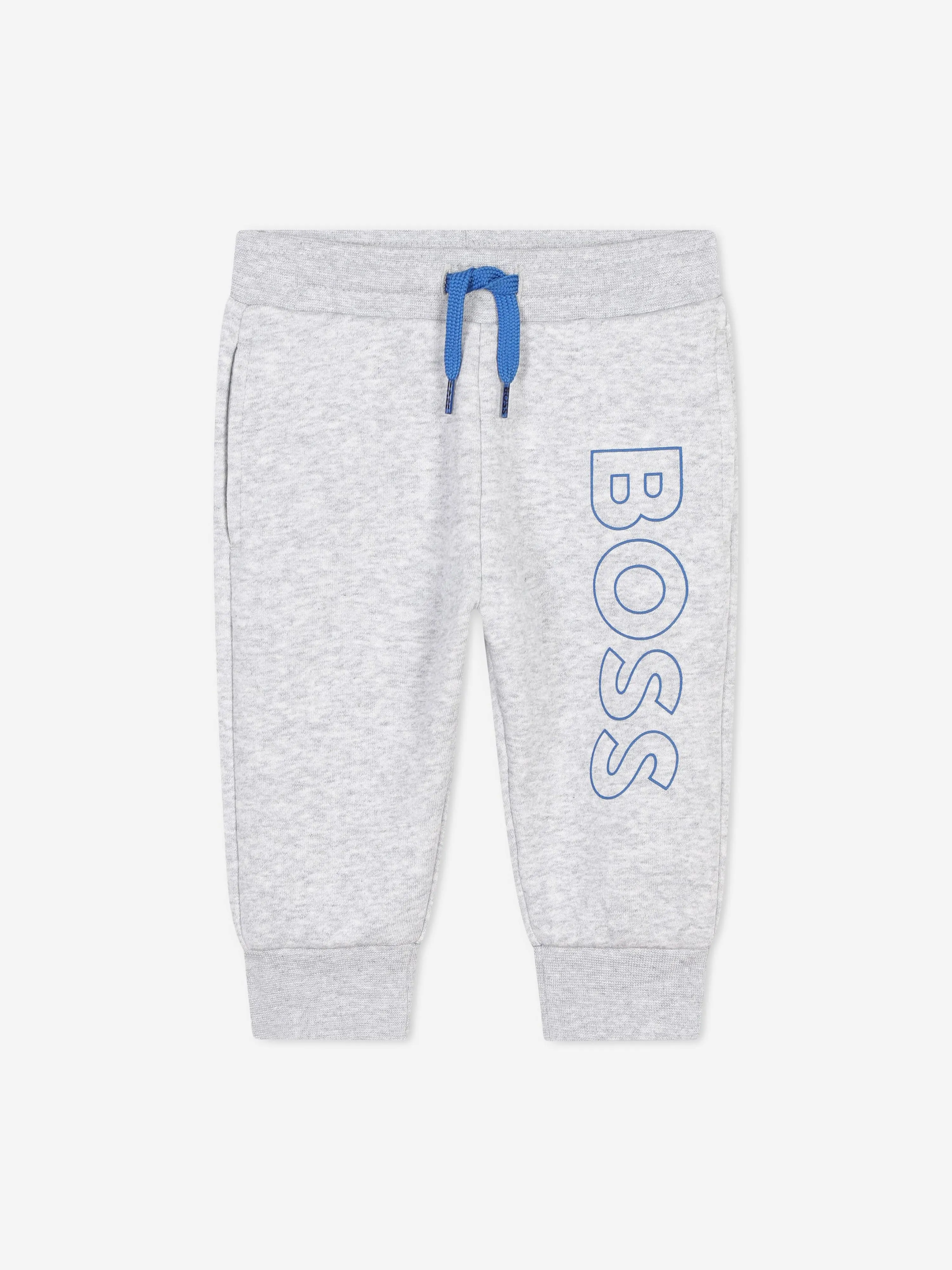 BOSS Baby Boys Logo Tracksuit in Grey