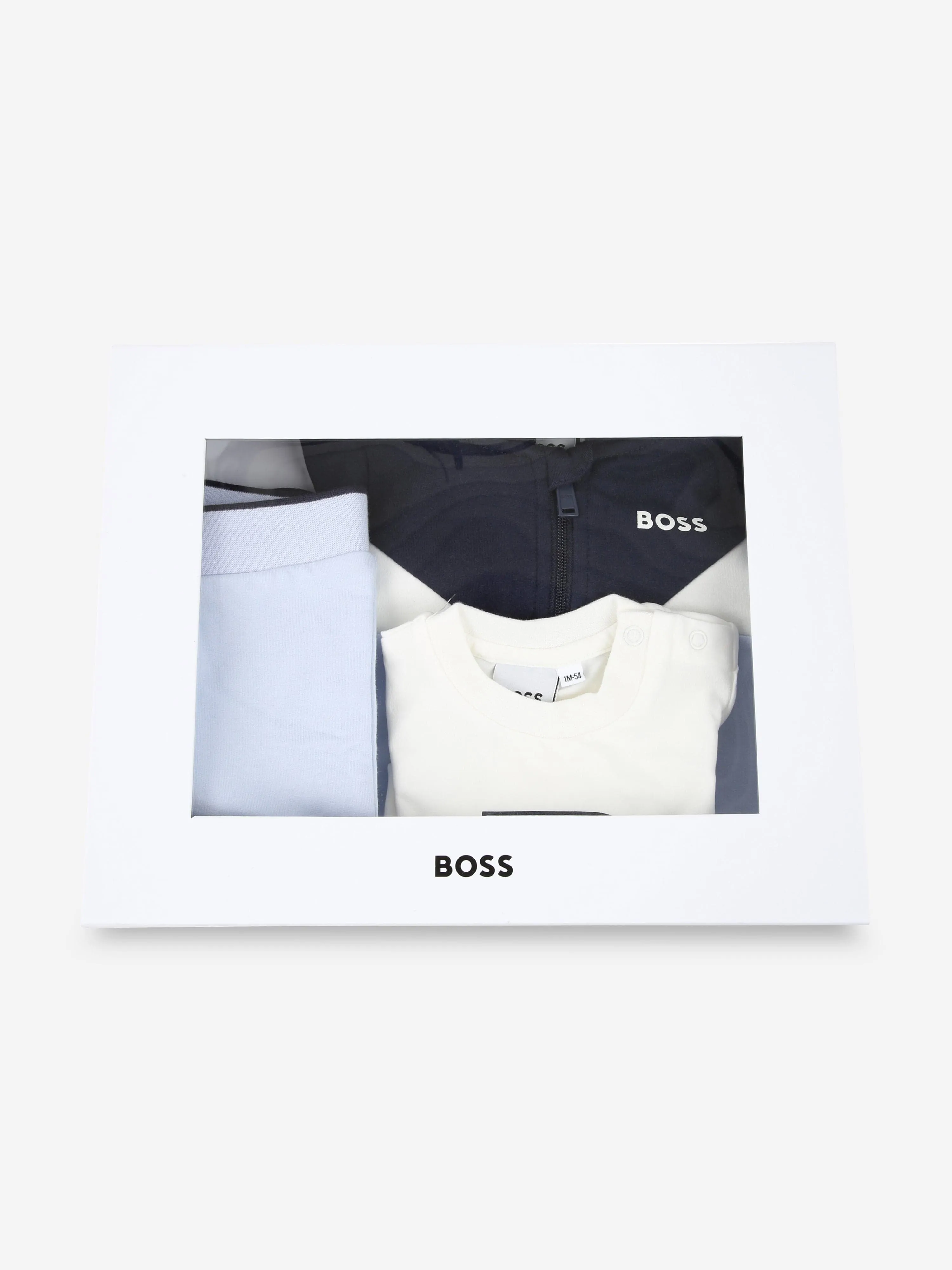 BOSS Baby Boys Tracksuit Gift Set in Blue