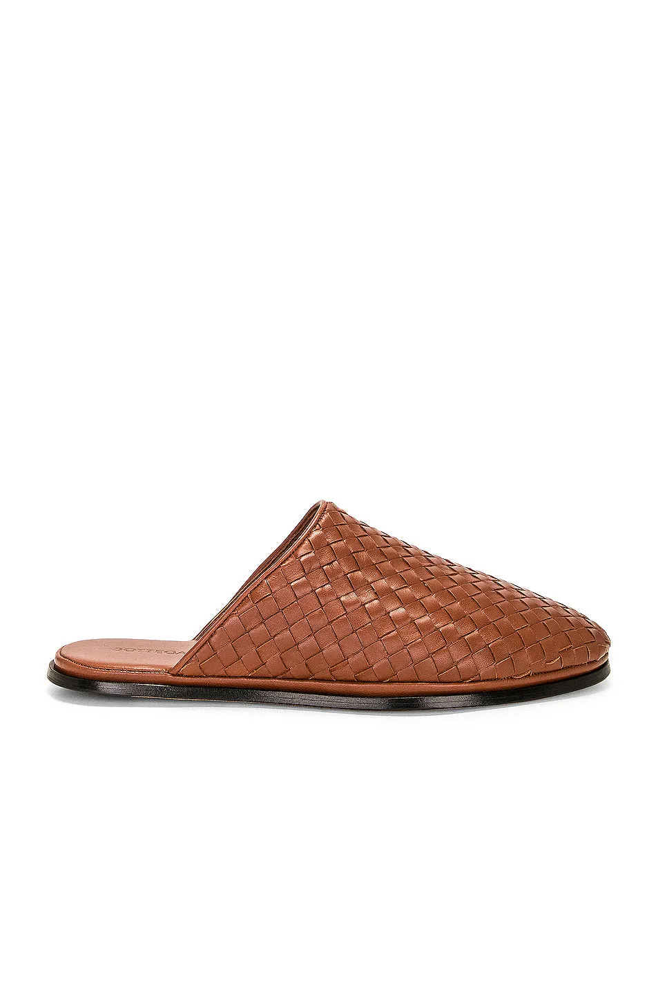 Bottega Veneta Open Back Slipper Nappa Opaque Weave