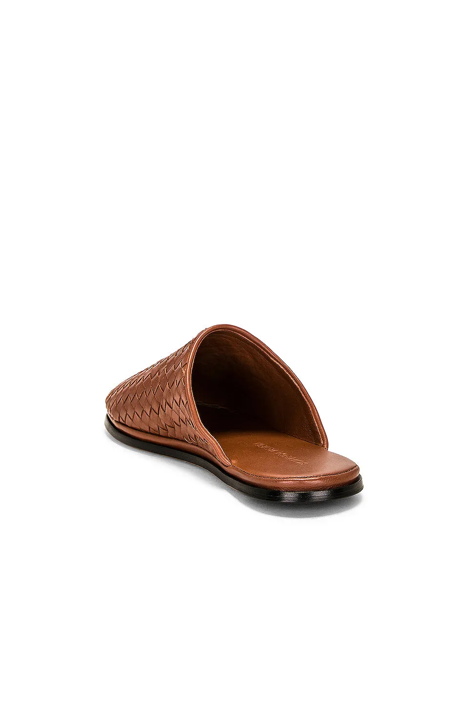 Bottega Veneta Open Back Slipper Nappa Opaque Weave