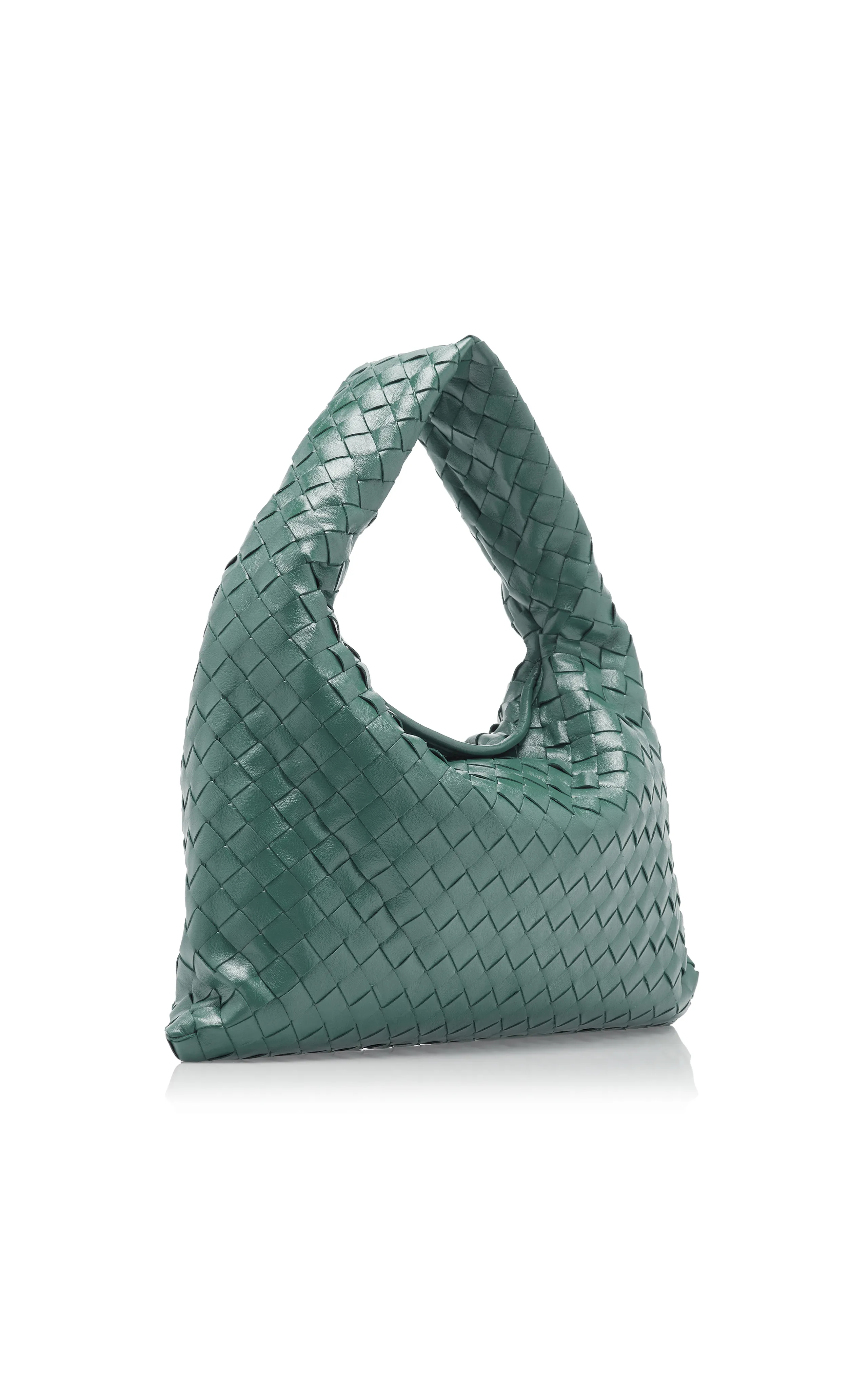 Bottega Veneta Small Hop Intrecciato Leather Hobo Bag