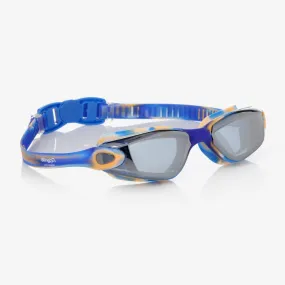 Boys Candy Corn Cobalt Blue Swim Goggles