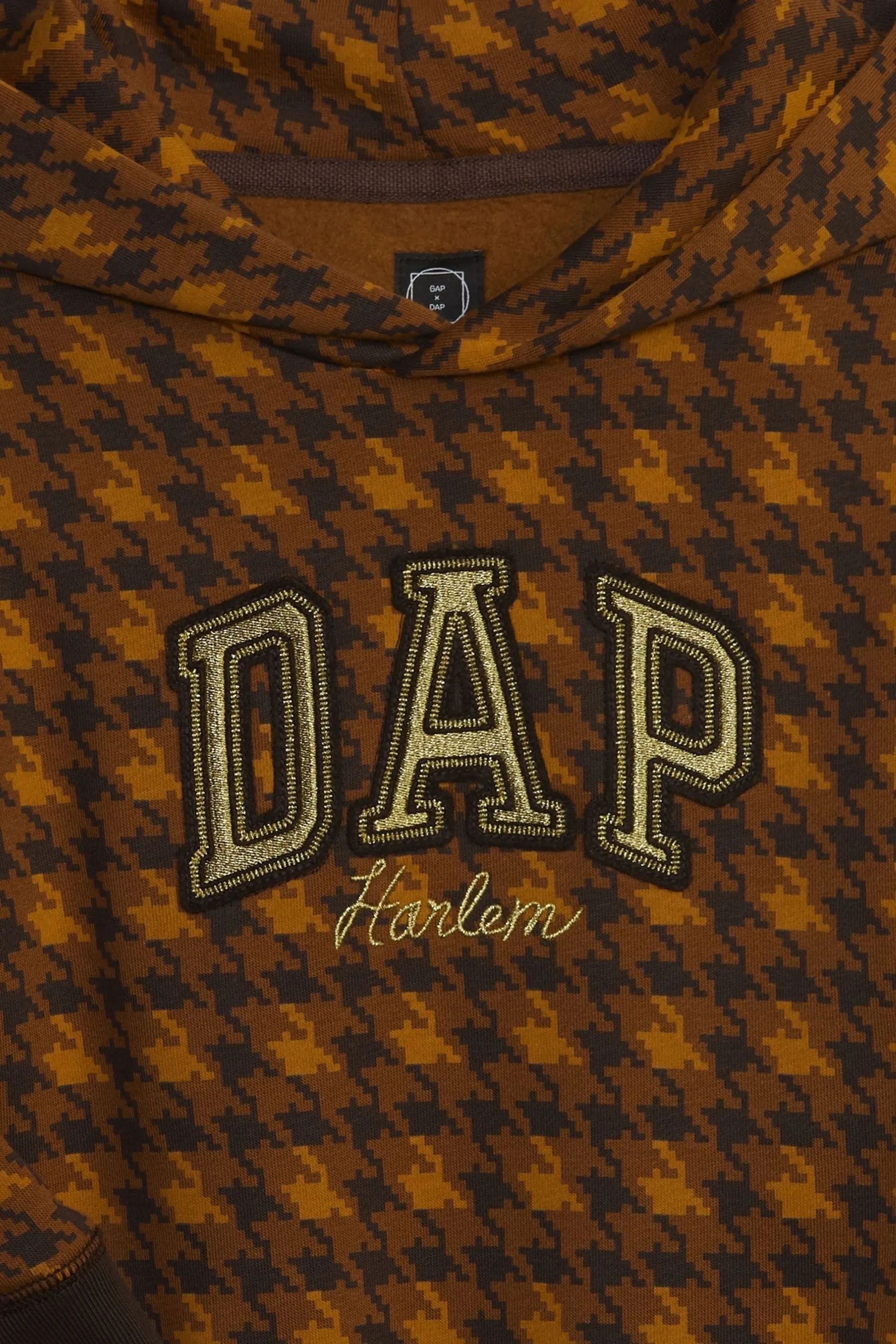 Brown Dapper Dan Toddler Logo Hoodie (12mths-5yrs)