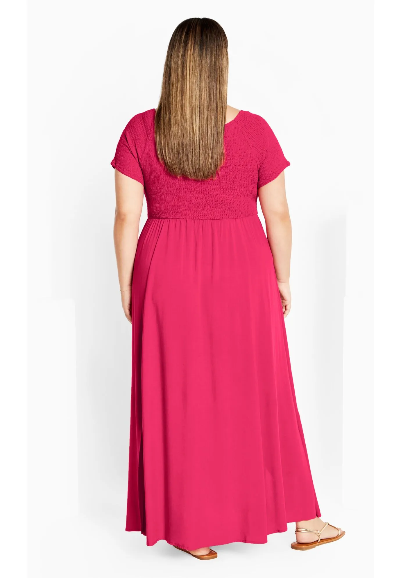 Caelynn Dress - fuchsia