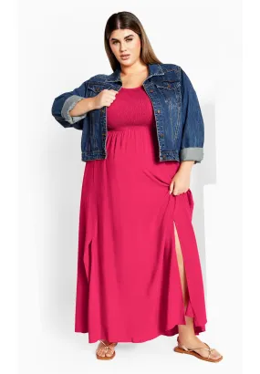 Caelynn Dress - fuchsia