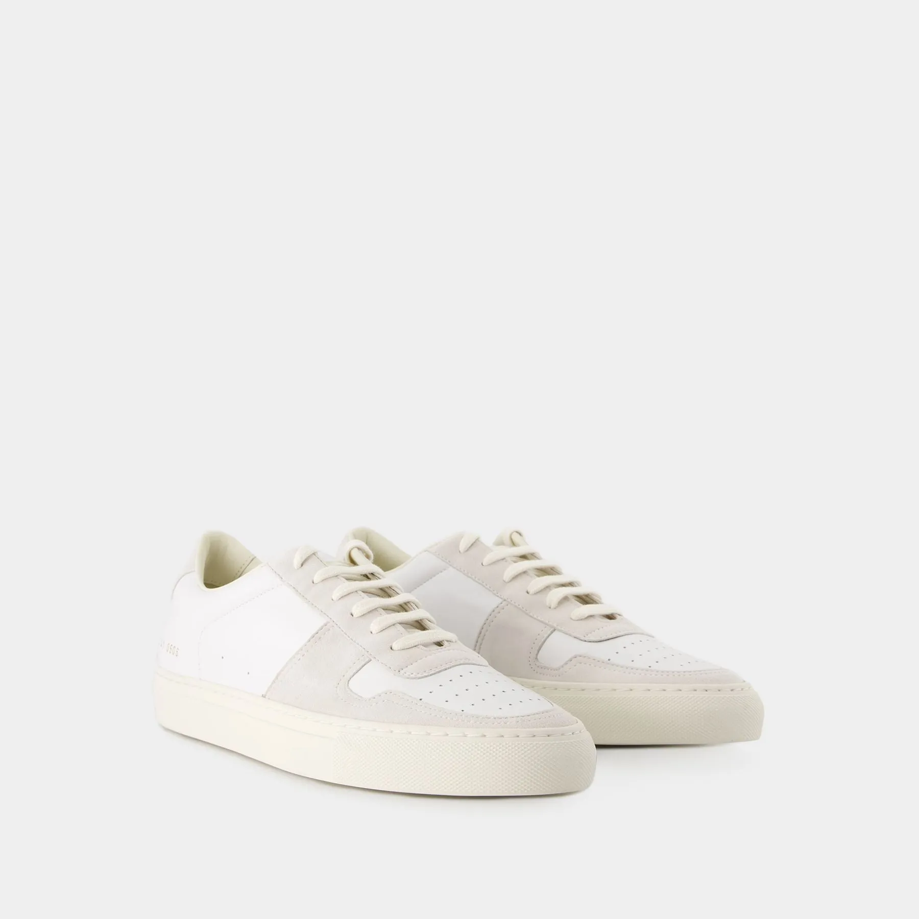 COMMON PROJECTS  Bball Duo Sneakers - Common Projects - Leather - White