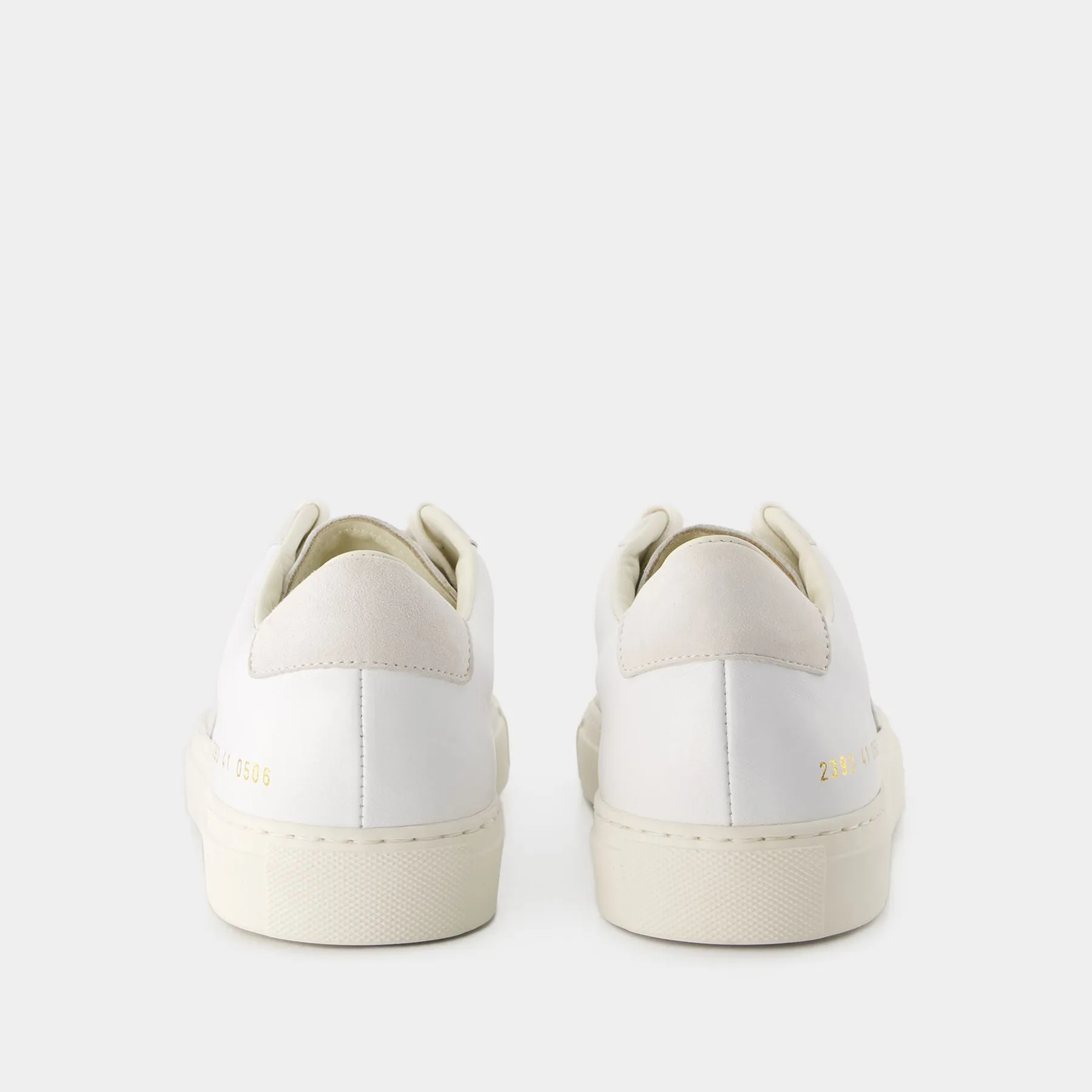 COMMON PROJECTS  Bball Duo Sneakers - Common Projects - Leather - White