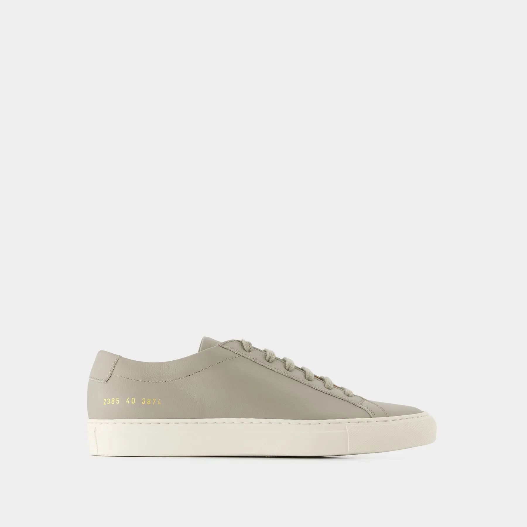 COMMON PROJECTS  Original Achilles Contrast Sneakers - Common Projects - Leather - Grey