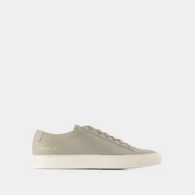 COMMON PROJECTS  Original Achilles Contrast Sneakers - Common Projects - Leather - Grey