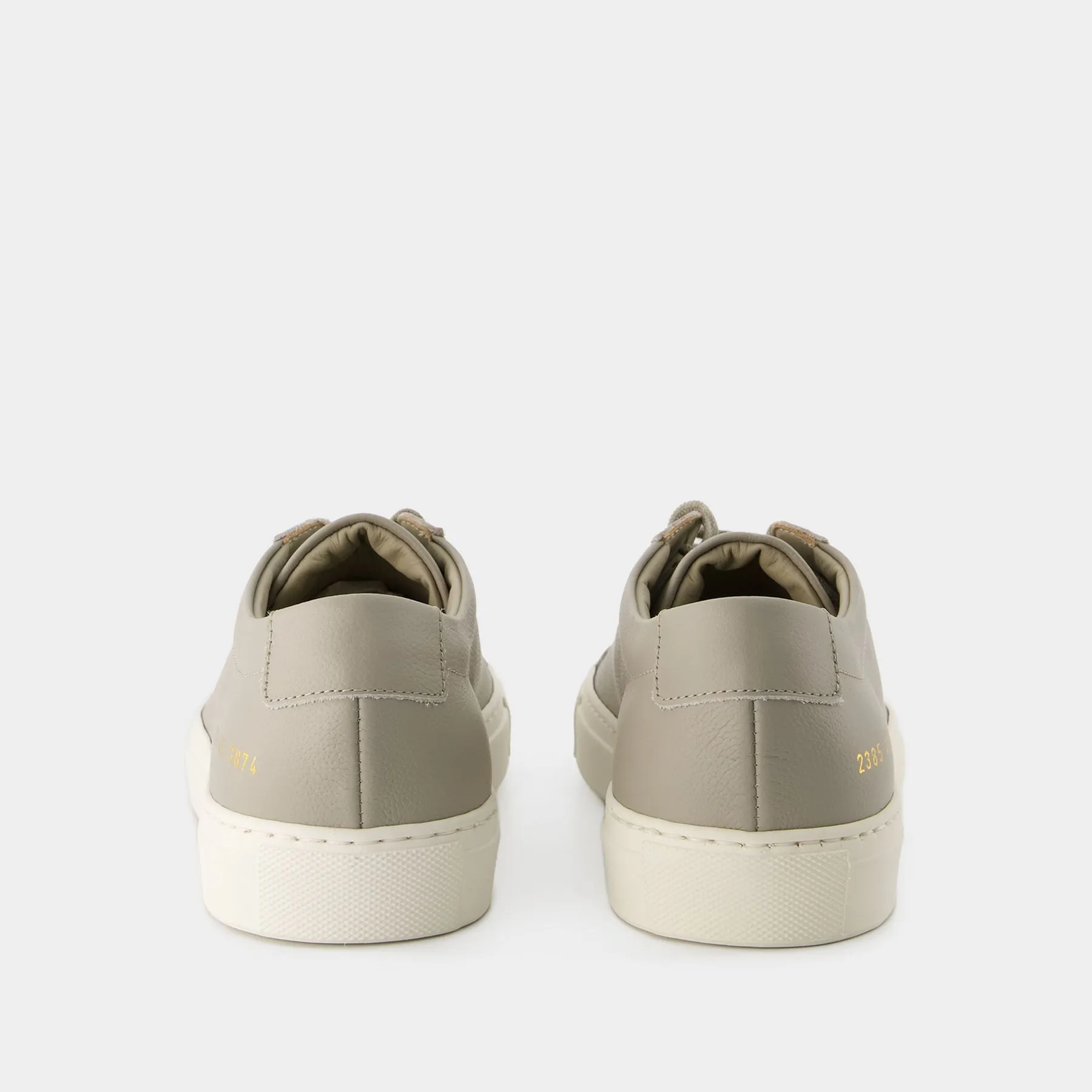 COMMON PROJECTS  Original Achilles Contrast Sneakers - Common Projects - Leather - Grey