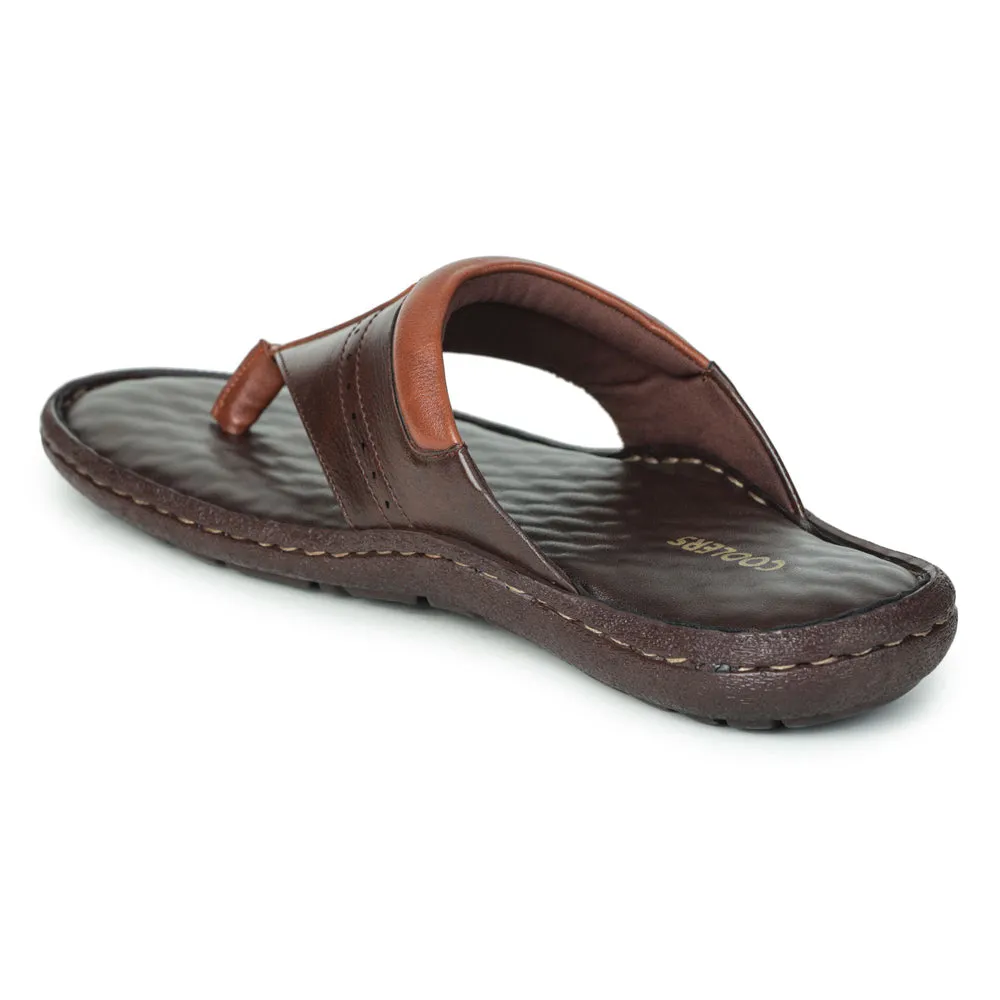 Coolers Casual (Brown) Slipper For Men BRL-6 By Liberty