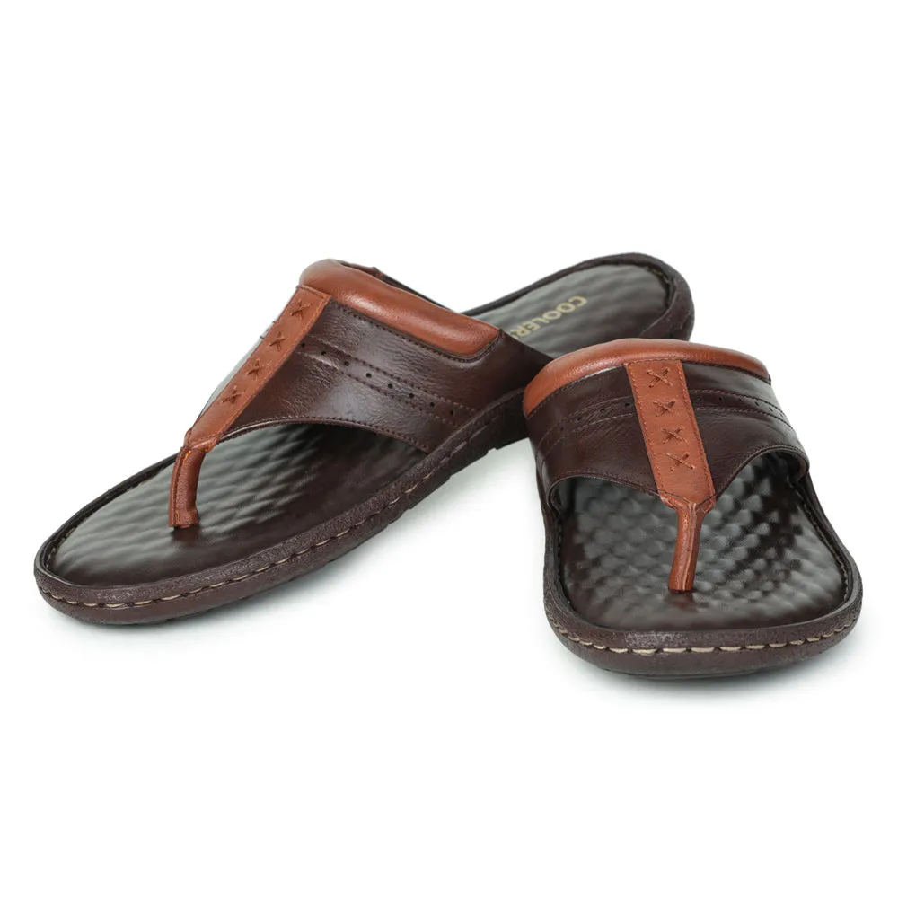 Coolers Casual (Brown) Slipper For Men BRL-6 By Liberty