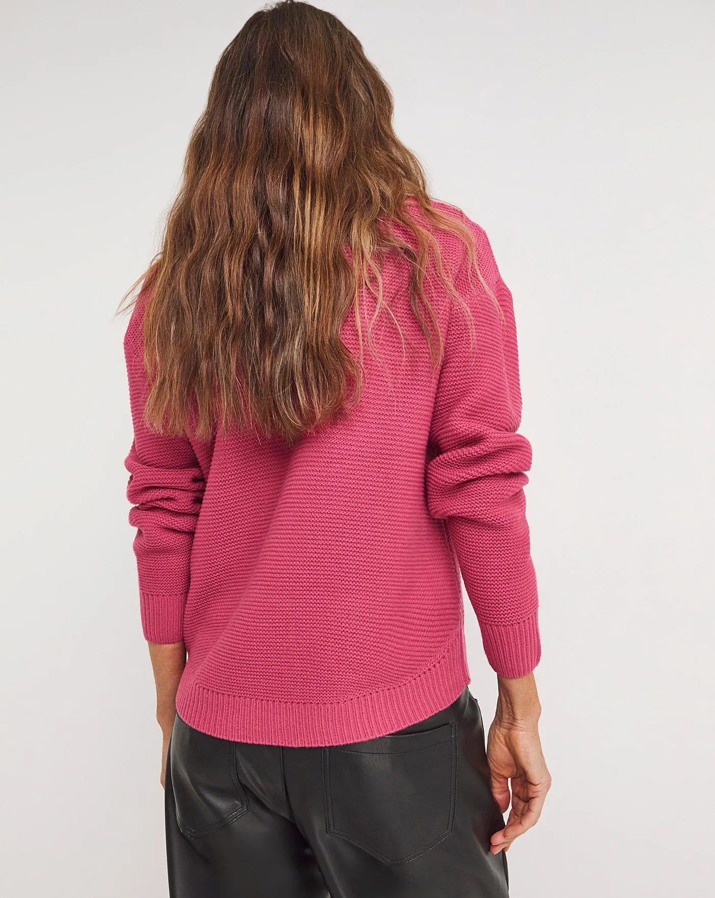 Curved Hem Jumper