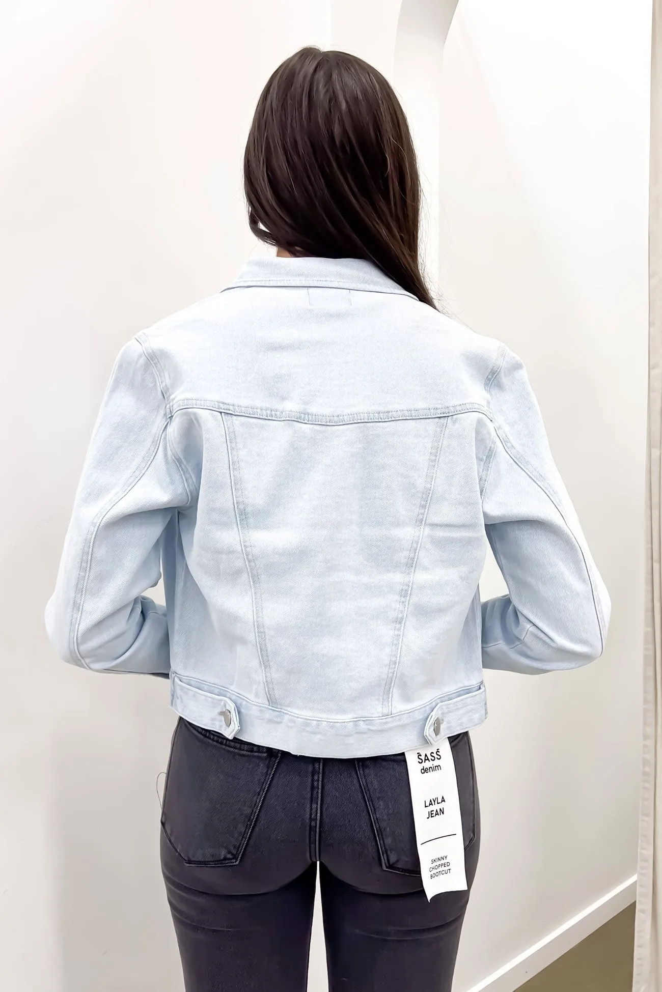 Darcy Denim Jacket 96 Bleached Wash